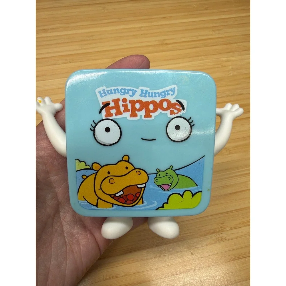 McDonald's Hungry Hungry Hippos Happy Meal Toy Travel Marble Game Tested